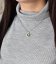 Strieborný prívesok s kryštálmi Swarovski zelený okrúhly-rivoli 34112.3 Chrysolite