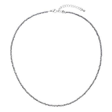 Náhrdelník s kameny terahertz 42012.3 ocel