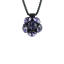 Náhrdelník sa Swarovski Elements kvetinka Fialový
