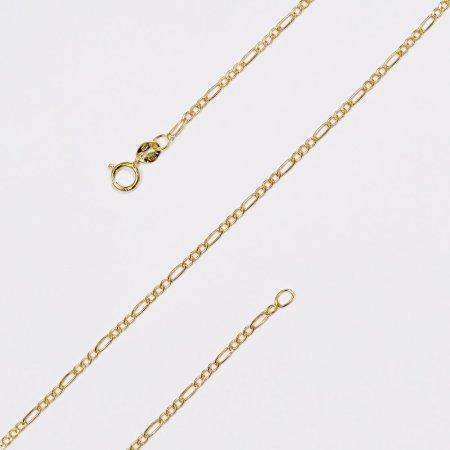 Zlatý 14kt řetízek 90A00021 FIGARO