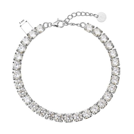 Luxusní stříbrný tenisový náramek 13098.1