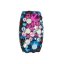 Strieborný prívesok s kryštálmi Swarovski mix farieb obdĺžnik 34194.4 Galaxy