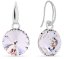 Náušnice Rivoli sa Swarovski Elements Candy KW112212C Krystal 10 mm