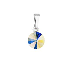 Přívěsek Rivoli se Swarovski Elements Krystal AB 8 mm