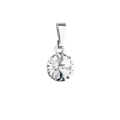 Prívesok Rivoli so Swarovski Elements Krystal 8 mm