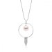 Náhrdelník ružový sa Swarovski Elements Eden NRD581812R Rosaline