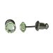 Náušnice so Swarovski Elements bodka Chrysolite 5 mm