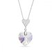 Náhrdelník duhový se Swarovski Elements Spirit NCN622818AB AB