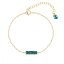 Náramok zelený sa Swarovski Elements Radiance BGFMP1EM Emerald