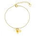 Náramok žltý sa Swarovski Elements Serenity BGMIX2201SF Sunflower
