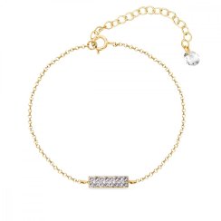 Náramek čirý se Swarovski Elements Radiance BGFMP1C Krystal