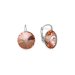 Náušnice ružovo oranžovej Rivoli sa Swarovski Elements Sweet Candy K112212VR Vintage Rose 12 mm