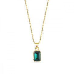 Náhrdelník zelený se Swarovski Elements Royal NG26028EM Emerald