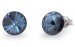 Náušnice Rivoli se Swarovski Elements Sweet Candy Studs K1122SS39DB denim blue 8 mm