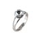 Prsteň Rivoli so Swarovski Elements Krystal 8 mm