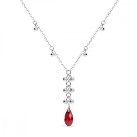 Náhrdelník červený se Swarovski Elements Triumph NROLO6010SC Scarlet