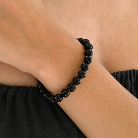 Náramok s minerálnymi kameňmi onyx 43056.3