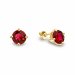 Náušnice červené se Swarovski Elements Ronda KPG1088SS39SC Scarlet
