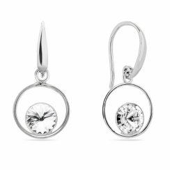 Náušnice číre so Swarovski Elements Fame KWOM1122SS29C Krystal
