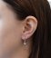 Stříbrné náušnice visací s krystaly Swarovski zelené kulaté 31112.5 Paradise Shine