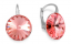 Náušnice růžové Rivoli se Swarovski Elements Sweet Candy  K112212RP Rose Peach 12 mm