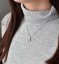 Strieborný prívesok s kryštálmi Swarovski biely okrúhly-rivoli 34112.1 Krystal