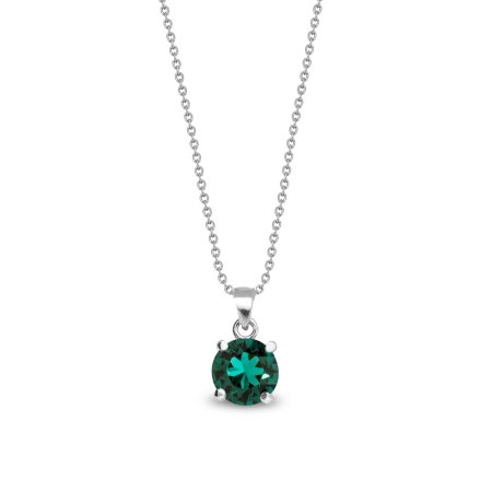 Náhrdelník zelený so Swarovski Elements Ronda NP1088SS39EM Emerald