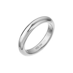 Stříbrný prsten jednoduchý kroužek 65024