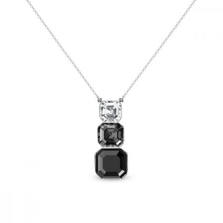 Náhrdelník čierny so Swarovski Elements Imperial NT44803CSNJ Jet