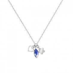 Náhrdelník modrý so Swarovski Elements Serenity NMIX2201SA Sapphire