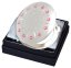Kosmetické kapesní zrcátko se Swarovski Elements sun light rose EL-01.11