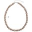 Náhrdelník se Swarovski Elements 32011.3 Bronze