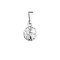Přívěsek Rivoli se Swarovski Elements Krystal 8 mm