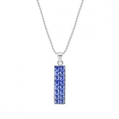 Náhrdelník modrý so Swarovski Elements Glow NFMP1SA Sapphire