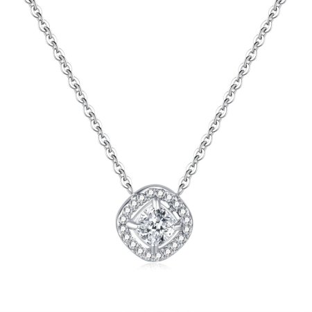 Náhrdelník s čírymi zirkónmi Princesse SN001C