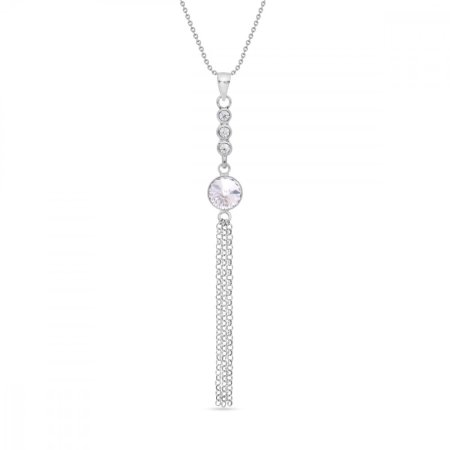Náhrdelník číry sa Swarovski Elements Ballena NC1122SS29C Krystal