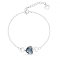 Náramok modrý sa Swarovski Elements Soul BS280810DB Denim Blue