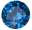 Zirkon Blue (tmavomodrý)