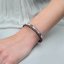 Náramok hnedý textilný 53009.3 brown
