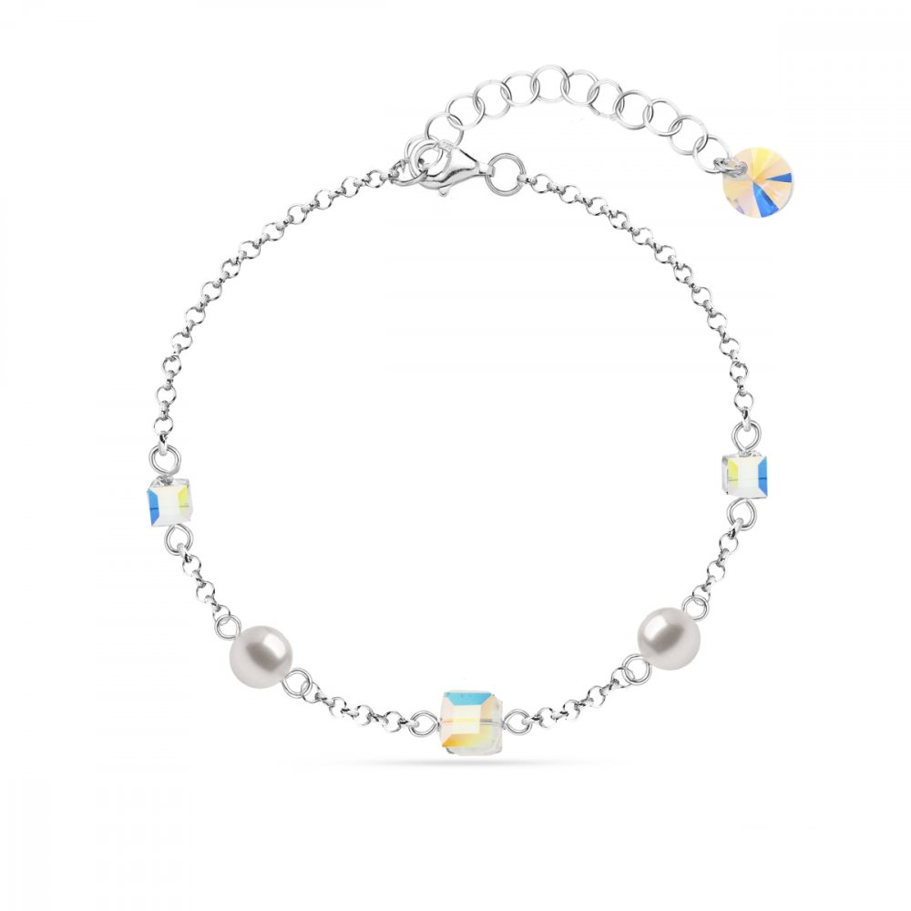 Náramek se Swarovski Elements Mix-up BMB21006