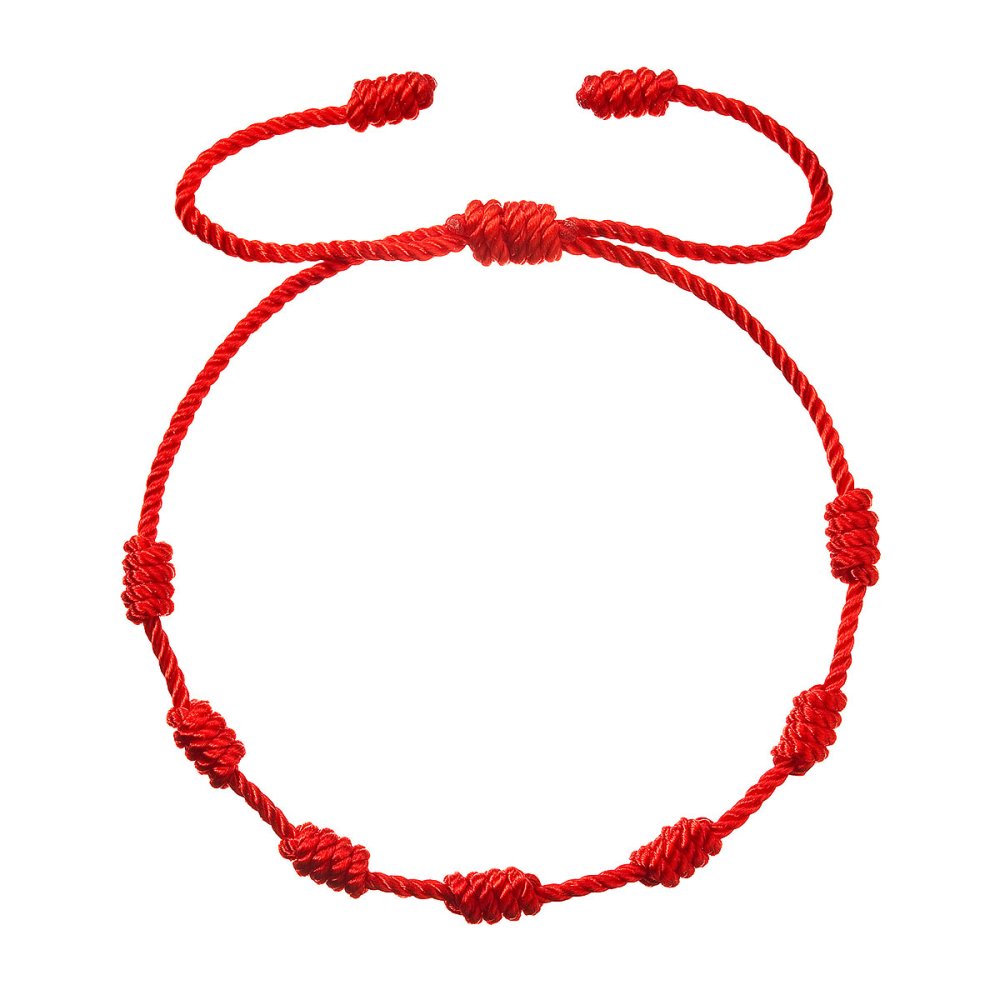 Kabbalah náramek 13091.3 červený