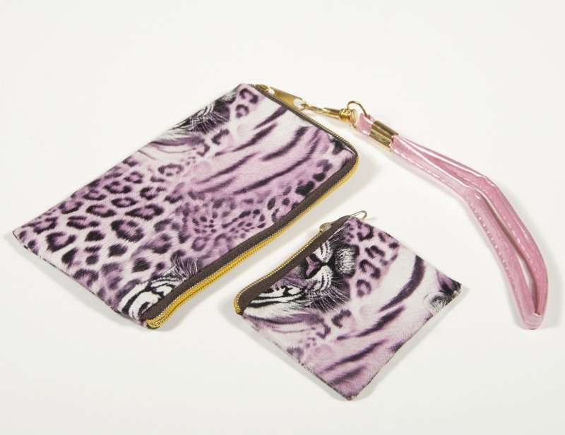 Pouzdro na mobilní telefon růžové barvy 8 x 14 cm