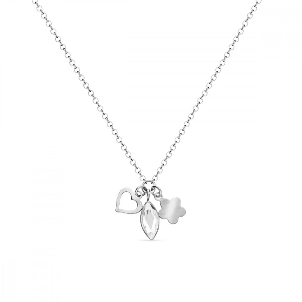 Náhrdelník čirý se Swarovski Elements Serenity NMIX2201C Krystal