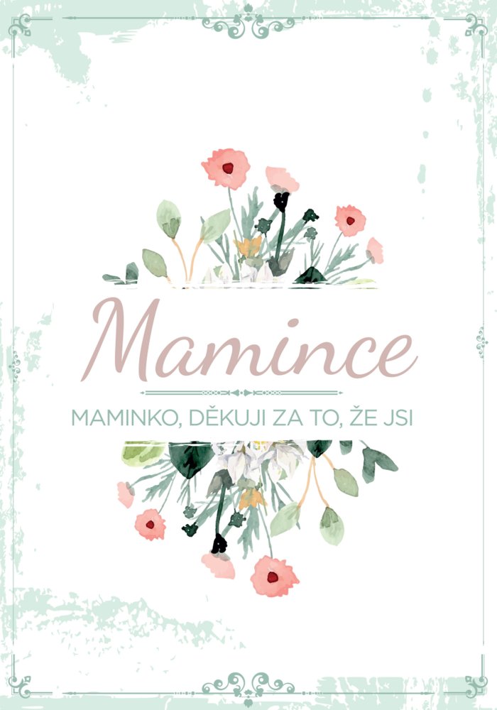 Levně Přání mamince - děkuji Ti