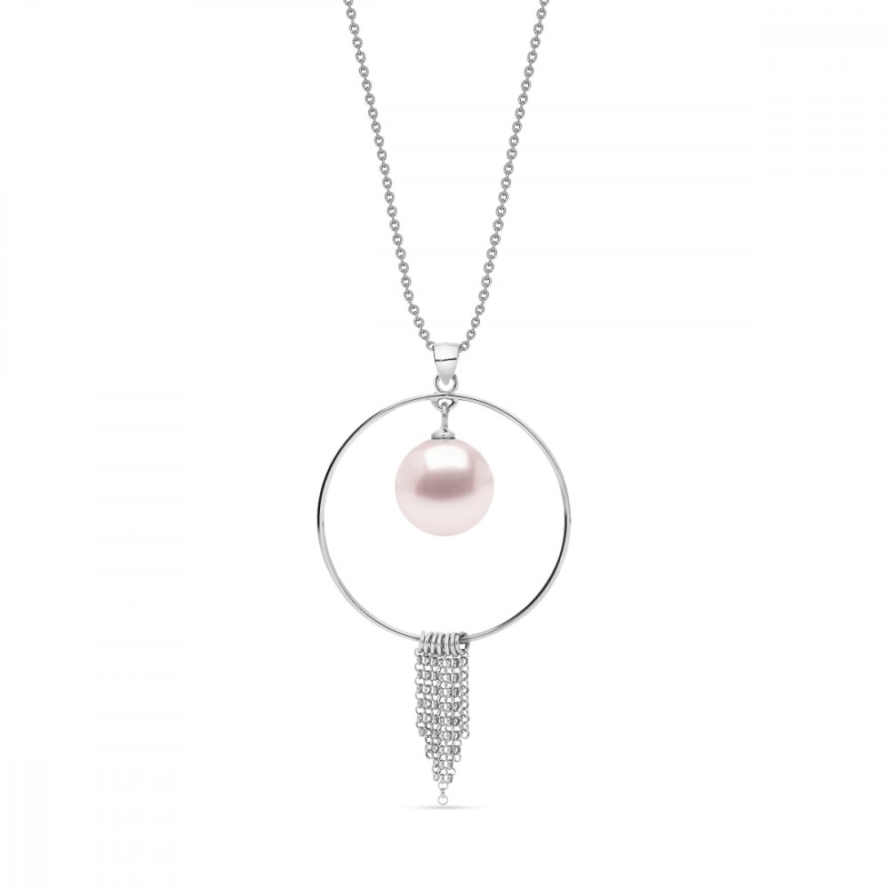 Levně Náhrdelník růžový se Swarovski Elements Eden NRD581812R Rosaline