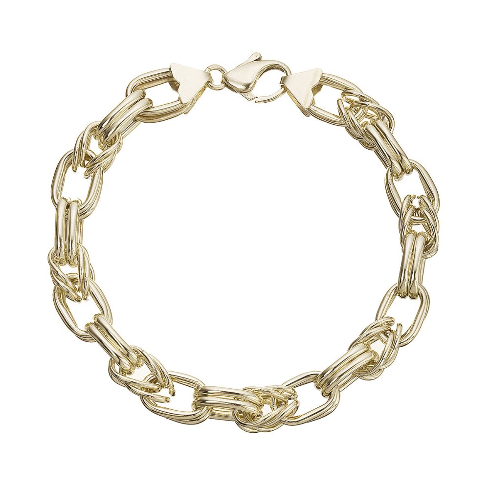 Masivní náramek pozlacený 73064