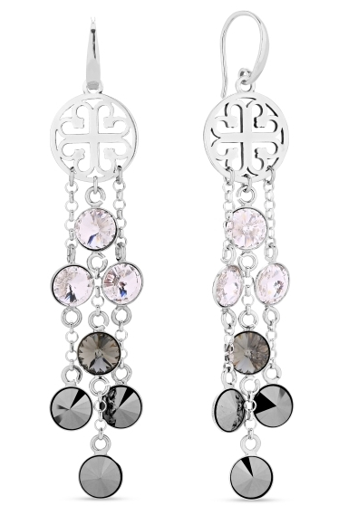 Náušnice se Swarovski Elements Dream Catcher KWDR1122SS29CH Krystal