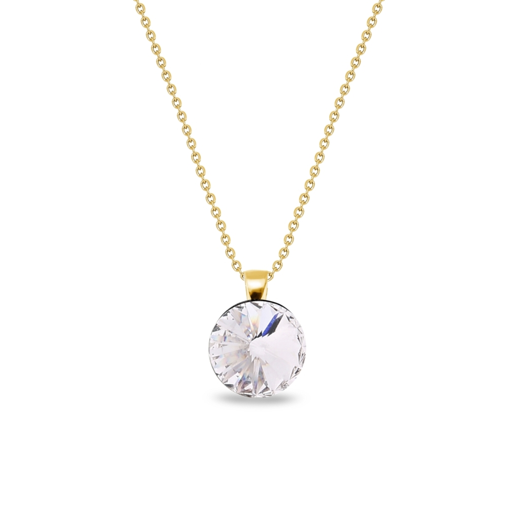 Náhrdelník se Swarovski Elements Candy Gold NG112212C Krystal