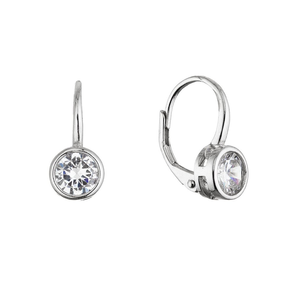 Stříbrné visací náušnice 11618.1