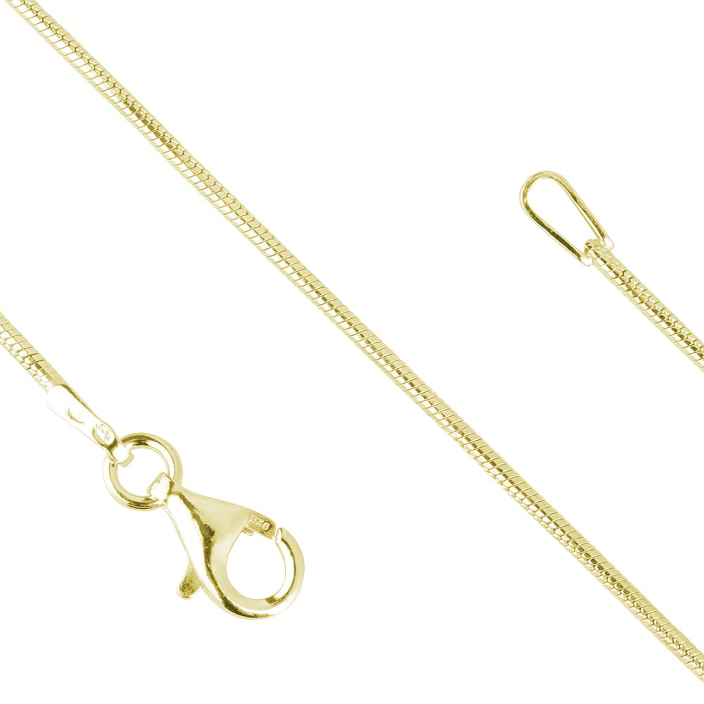 Pozlacený řetízek kulatý "HAD" 30002 50 cm